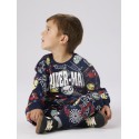 NAME IT MINI Jacco spider langærmet sweartshirt - Navy Blazer
