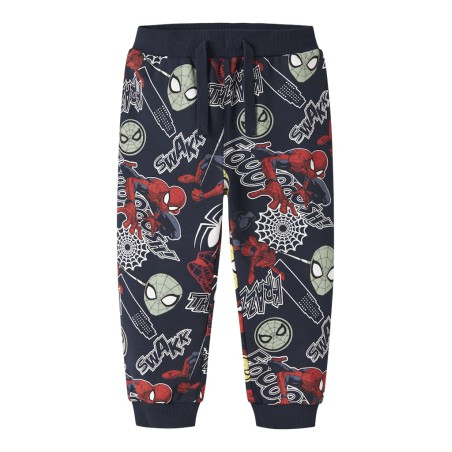 NAME IT MINI Jacco spider sweatpants - Navy Blazer