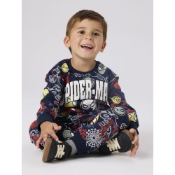 NAME IT MINI Jacco spider sweatpants - Navy Blazer
