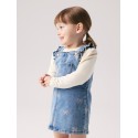 NAME IT MINI Faith denim spencer kjole - Medium Blue Denim
