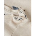 NAME IT BABY Karlos langærmet body - Peyote Melange