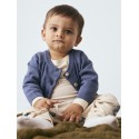 NAME IT BABY Karlos langærmet body - Peyote Melange