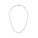 PIECES Tiffany forsølvet halskæde - Silver Colour