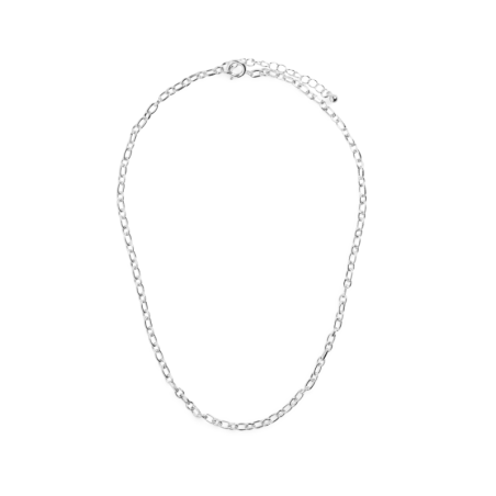 PIECES Tiffany forsølvet halskæde - Silver Colour
