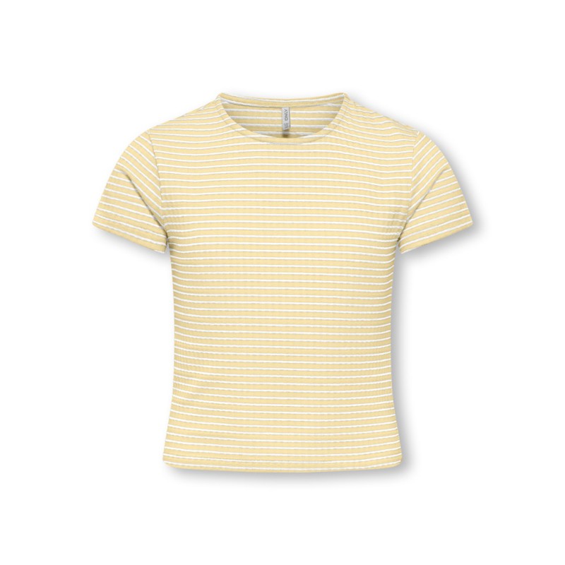 KIDS ONLY Pamia kortærmet t-shirt - Double Cream