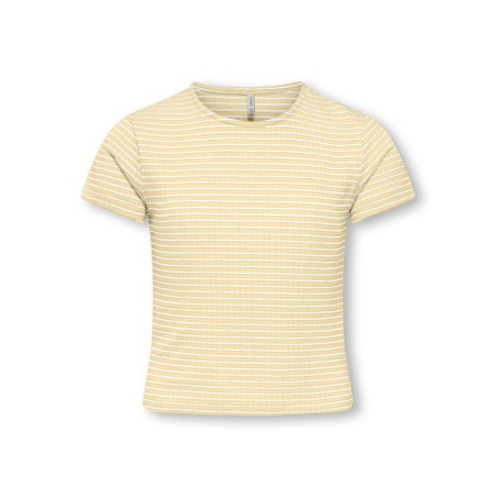 KIDS ONLY Pamia kortærmet t-shirt - Double Cream