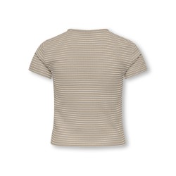 KIDS ONLY Pamia kortærmet t-shirt - Humus