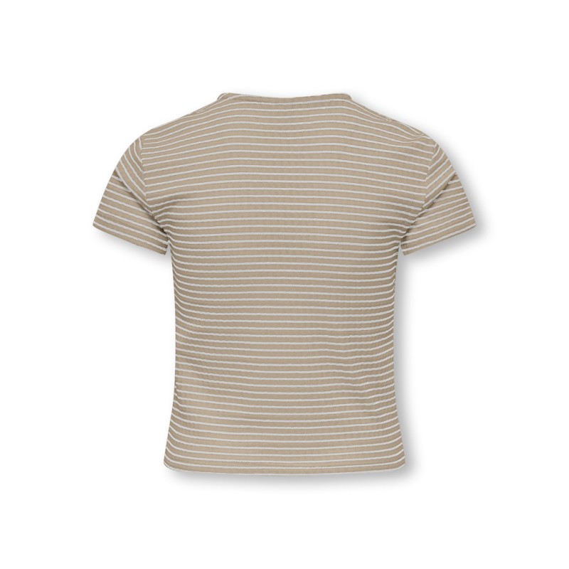 KIDS ONLY Pamia kortærmet t-shirt - Humus