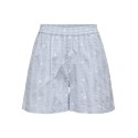JDY Fia embroridery shorts - Cashmere Blue