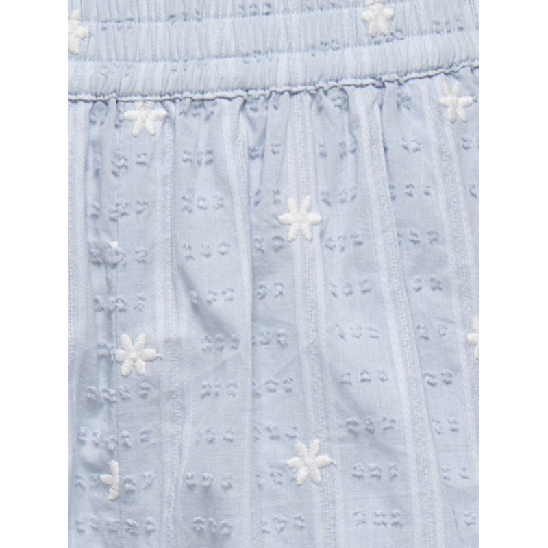 JDY Fia embroridery shorts - Cashmere Blue