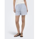 JDY Fia embroridery shorts - Cashmere Blue