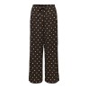 JDY Debbie new loose bukser - Coffee Bean w. SANDSHELL DOT