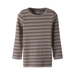 NAME IT Mini Banio langærmet x-slim bluse - Morel