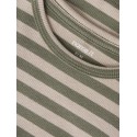 NAME IT Mini Banio langærmet x-slim bluse - Dusty olive