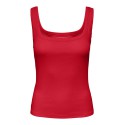 JDY Malli ærmeløs tanktop - Racing Red