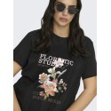 ONLY CARMAKOMA Lucy t-shirt - Black Floristic studio