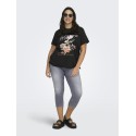 ONLY CARMAKOMA Lucy t-shirt - Black Floristic studio