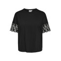 ONLY CARMAKOMA Dream kortærmet t-shirt - Black