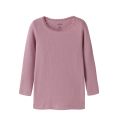 NAME IT MINI Kab langærmet bluse - Lilas