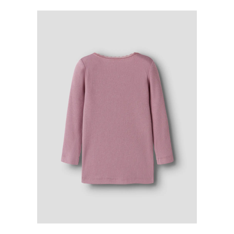 NAME IT MINI Kab langærmet bluse - Lilas