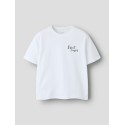 NAME IT Kids Fallina kortærmet t-shirt - Bright White