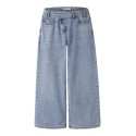 NAME IT Kids Bella x-brede closure jeans - Medium Blue Denim