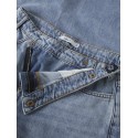 NAME IT Kids Bella x-brede closure jeans - Medium Blue Denim