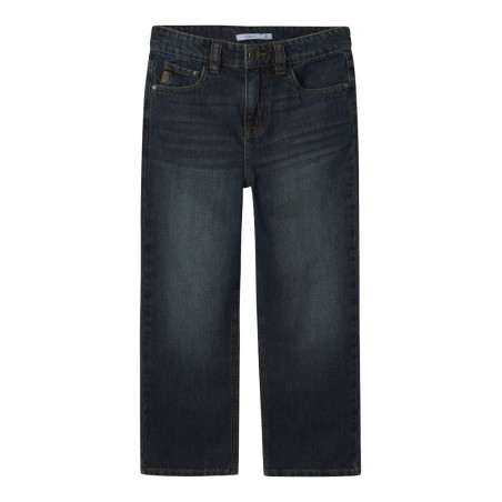 NAME IT KIDS Ryan Straight Jeans 3418-Be - Vintage Dark Blue Denim
