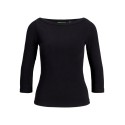 JJXX Fiffi 3/4 boatneck 7-shirt - Sort