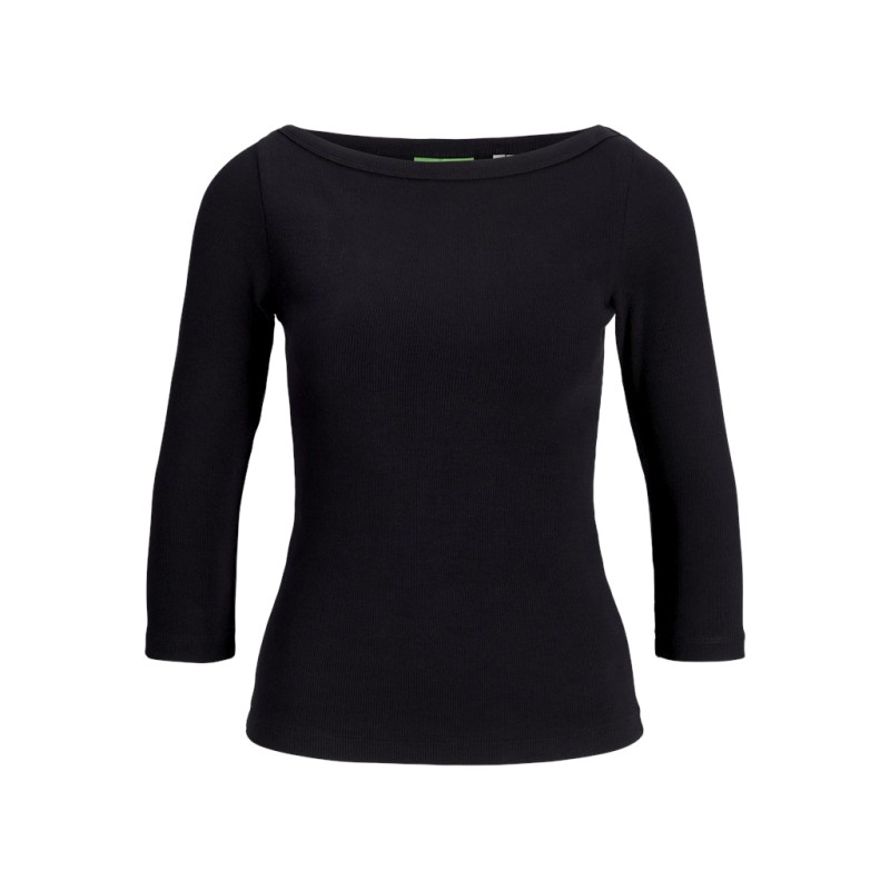 JJXX Fiffi 3/4 boatneck 7-shirt - Sort
