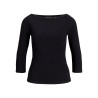 JJXX Fiffi 3/4 boatneck 7-shirt - Sort