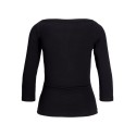 JJXX Fiffi 3/4 boatneck 7-shirt - Sort