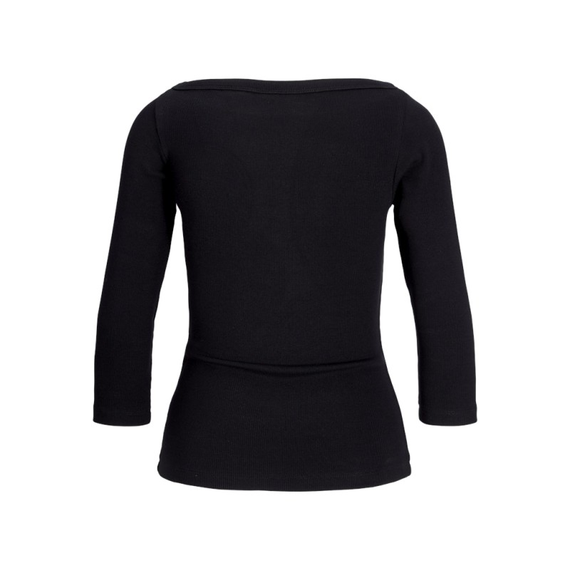 JJXX Fiffi 3/4 boatneck 7-shirt - Sort