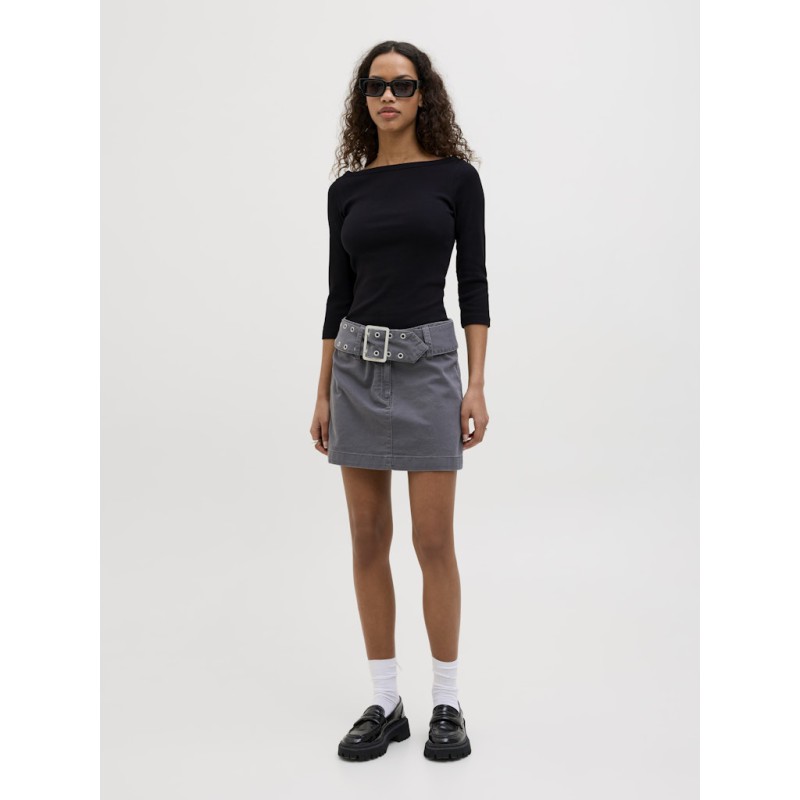 JJXX Fiffi 3/4 boatneck 7-shirt - Sort