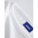 JJXX Fiffi 3/4 boatneck t-shirt - Bright White