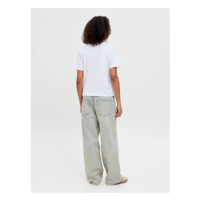 JJXX Annie kortærmeret v-neck t-shirt - Bright White