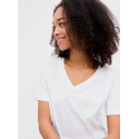 JJXX Annie kortærmeret v-neck t-shirt - Bright White