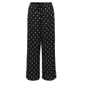 JDY Debbie new loose bukser - Black w. SANDSHELL DOT