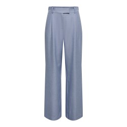 ONLY Linda højtaljede straight bukser - Vintage Indigo Melange