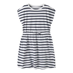 NAME IT KIDS Mie kortærmet kjole - Dark Sapphire