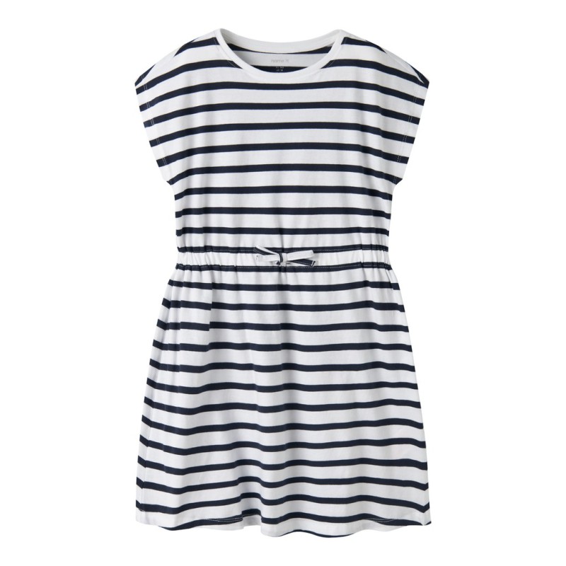 NAME IT KIDS Mie kortærmet kjole - Dark Sapphire