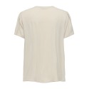ONLY CARMAKOMA Selasi kortærmet t-shirt - Pumice Stone