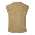 PIECES Kate denim vest - Cedar