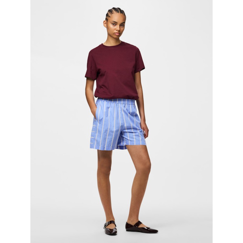 PIECES Philipa shorts - Hydrangea