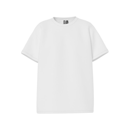 PIECES Skylar kortærmet oversized t-shirt - Bright White