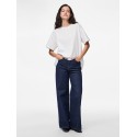 PIECES Skylar kortærmet oversized t-shirt - Bright White