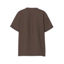 PIECES Skylar kortærmet oversized t-shirt - Hot Fudge