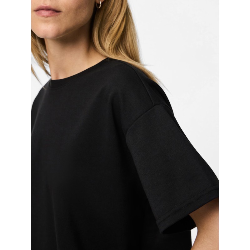 PIECES Skylar kortærmet oversized t-shirt - Sort