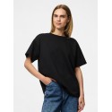 PIECES Skylar kortærmet oversized t-shirt - Sort