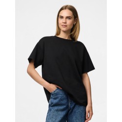 PIECES Skylar kortærmet oversized t-shirt - Sort